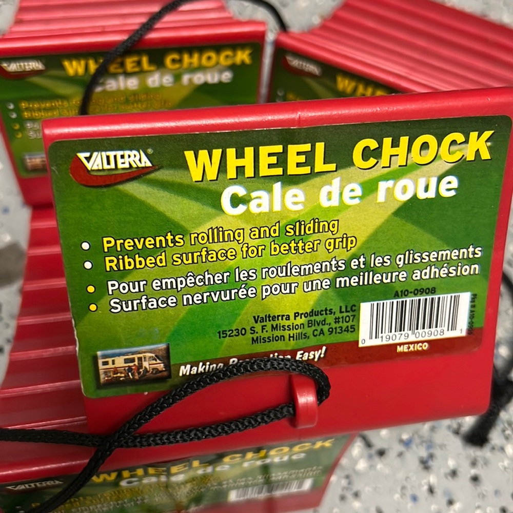 Valterra wheel chock set of 4👏🥰🔥